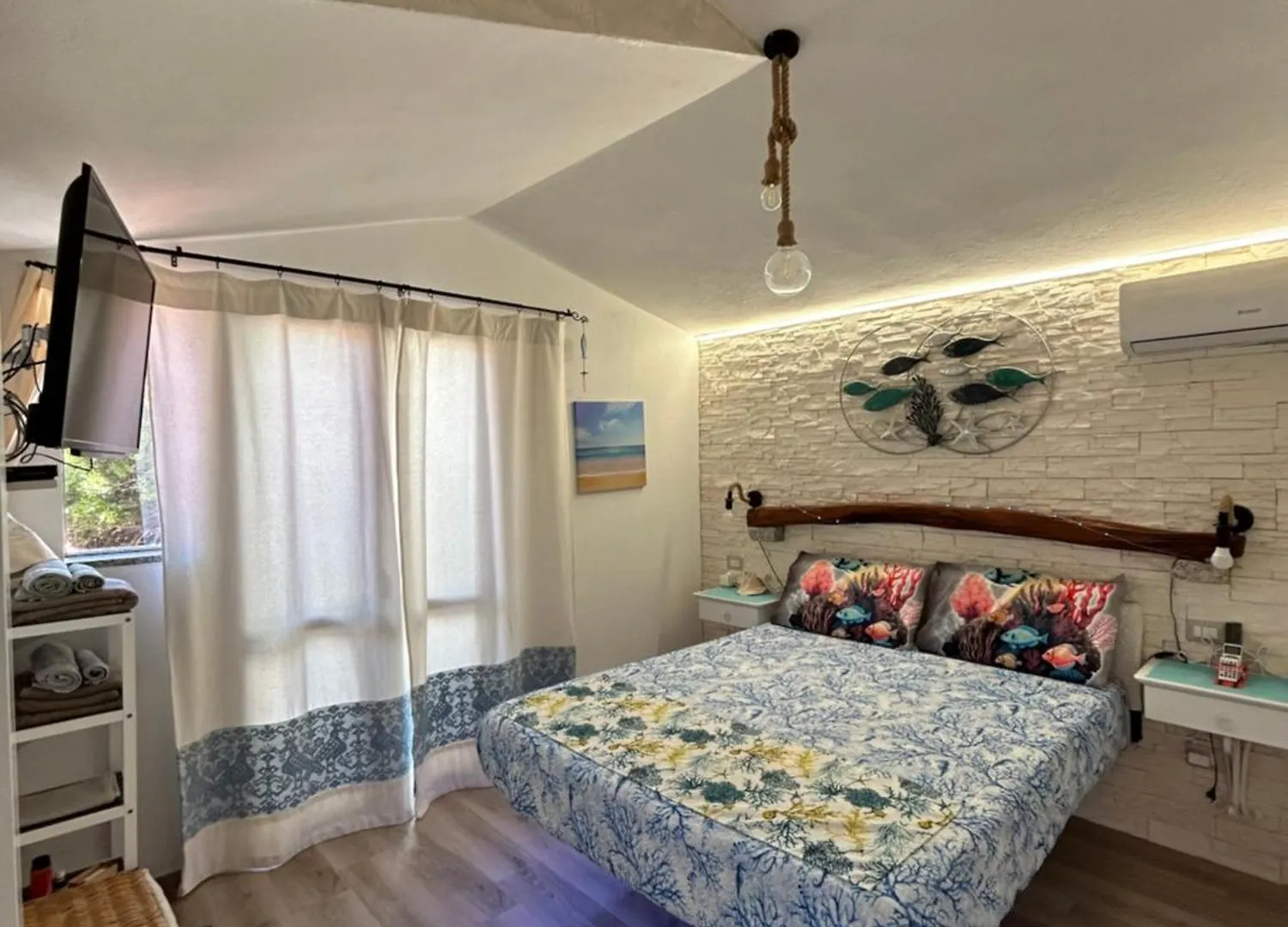 Oasi Del Relax - Seaside Peaceful Panoramic Terrace In Italy - New Sardinia Apartment 50 Mt Beach&Sea Full Comfort Air Conditioning-Wifi-Parking-Privacy Torre dei Corsari Włochy